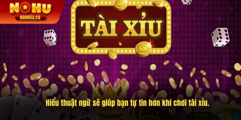 Hiểu thuật ngữ sẽ giúp bạn tự tin hơn khi chơi tài xỉu.